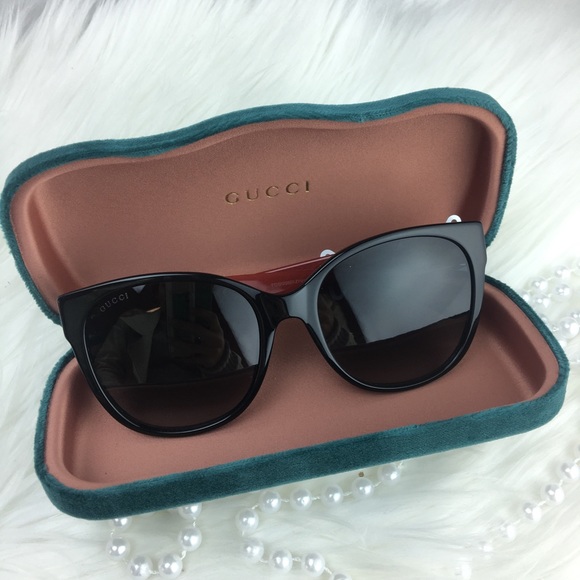 Gucci Accessories - ✅SOLD ✅Gucci Sunglasses Deep Red and Black